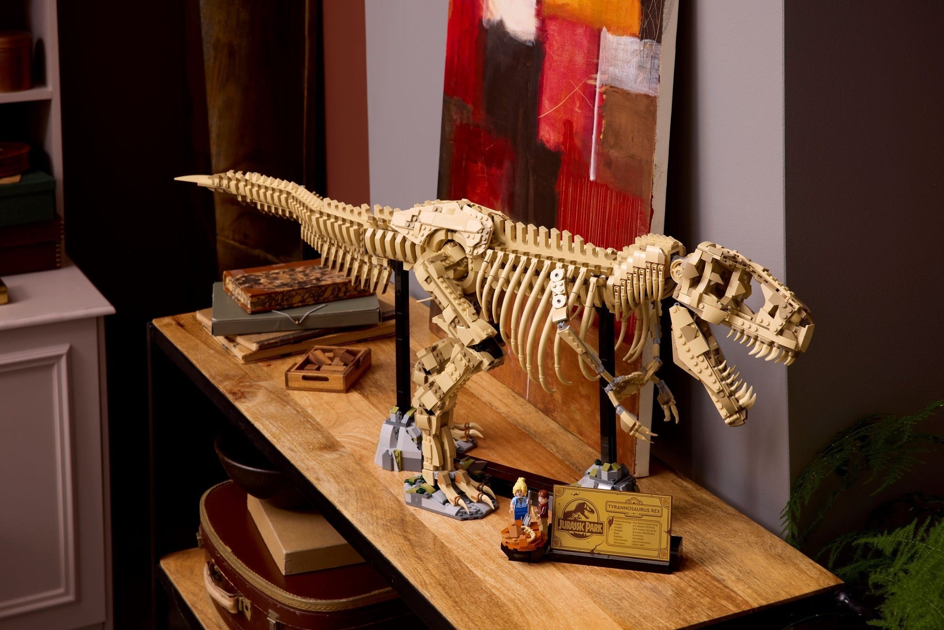 Dinosaur Fossils: Tyrannosaurus rex | Jurassic World | 76968