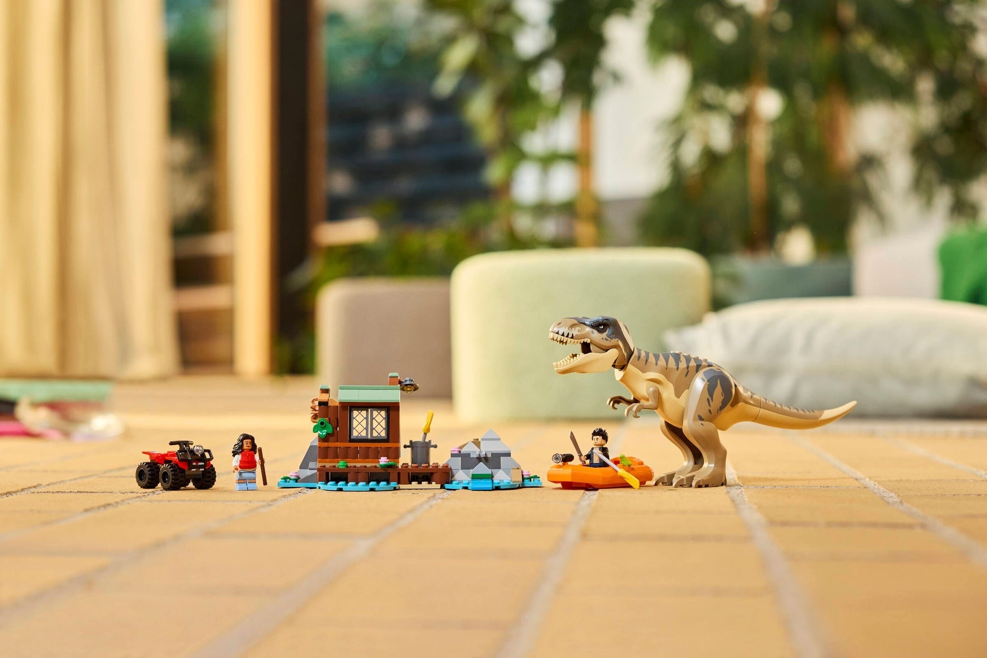 T. rex River Escape | Jurassic World | 76975