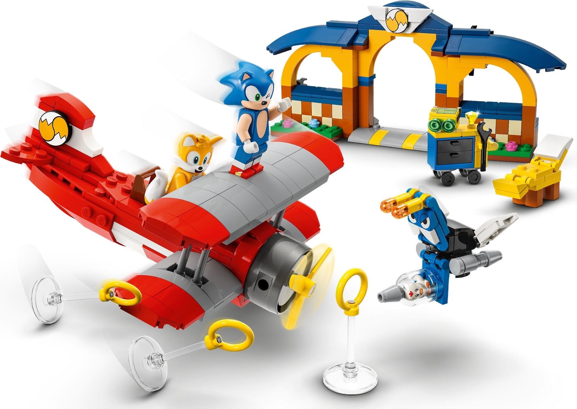 Tails' Workshop and Tornado Plane | Sonic the Hedgehog | 76991
