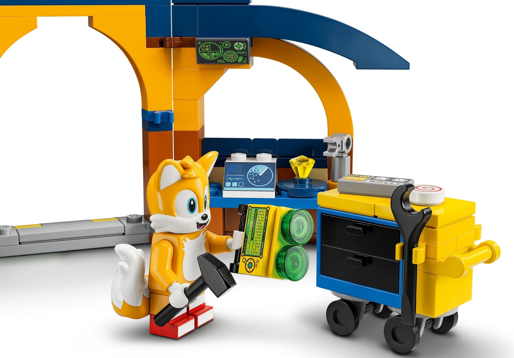 Tails' Workshop and Tornado Plane | Sonic the Hedgehog | 76991