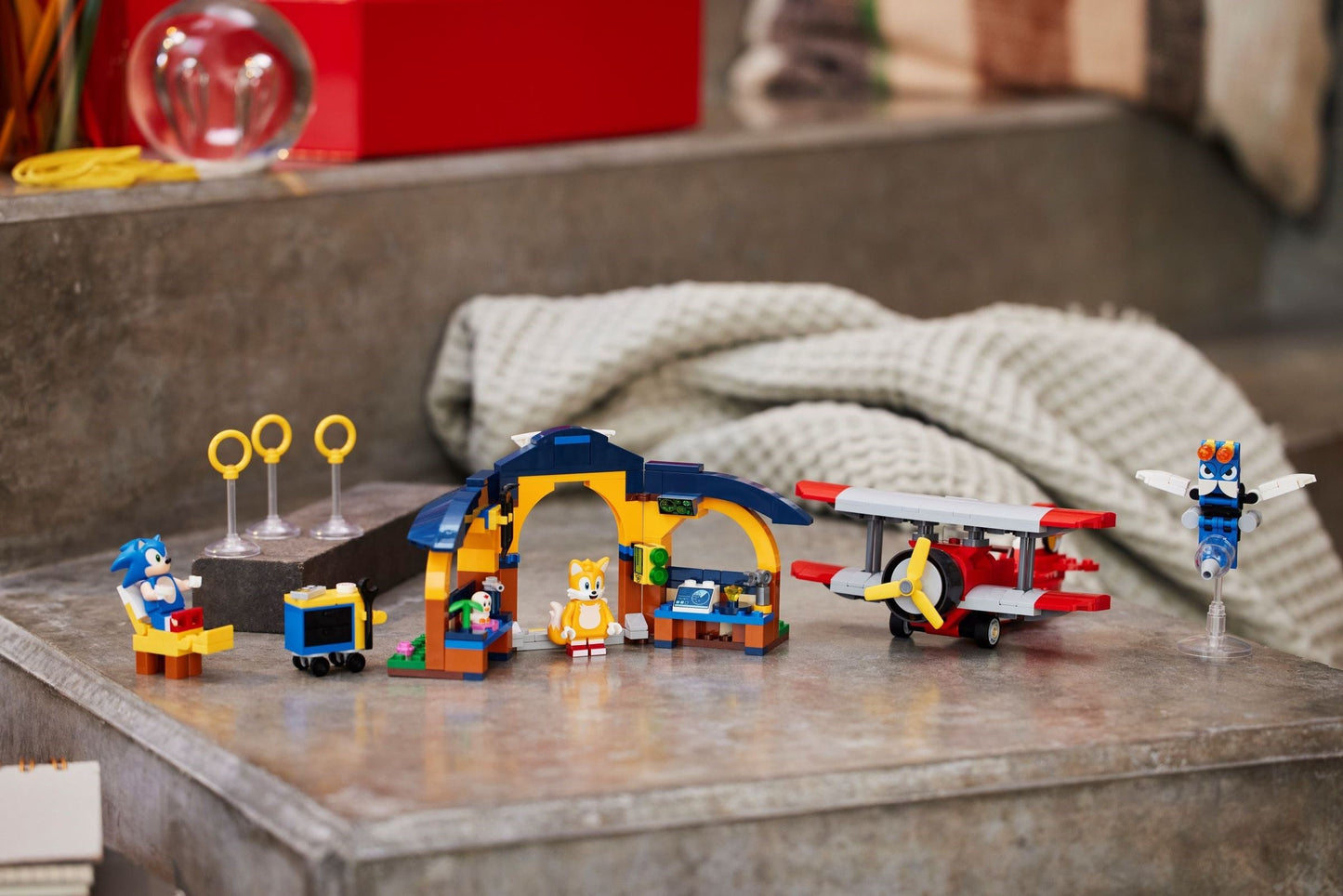 Tails' Workshop and Tornado Plane | Sonic the Hedgehog | 76991