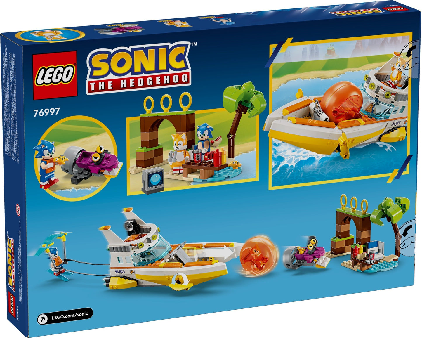 Tails' Adventure Boat | Sonic the Hedgehog | 76997