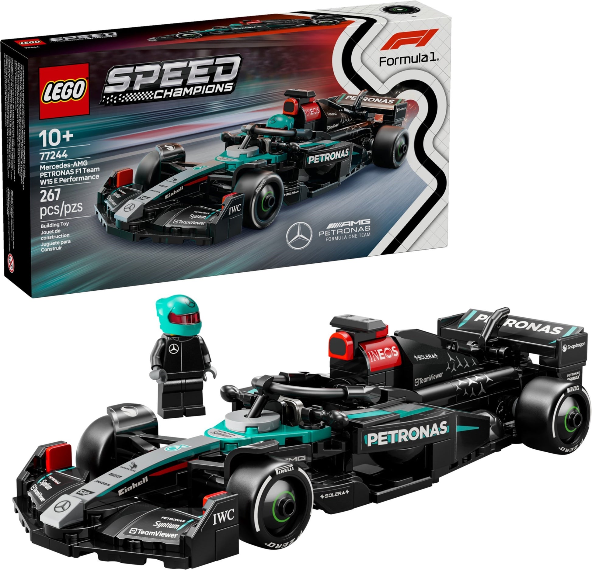 Mercedes-AMG PETRONAS F1 Team W15 E Performance | Speed Champions | 77244