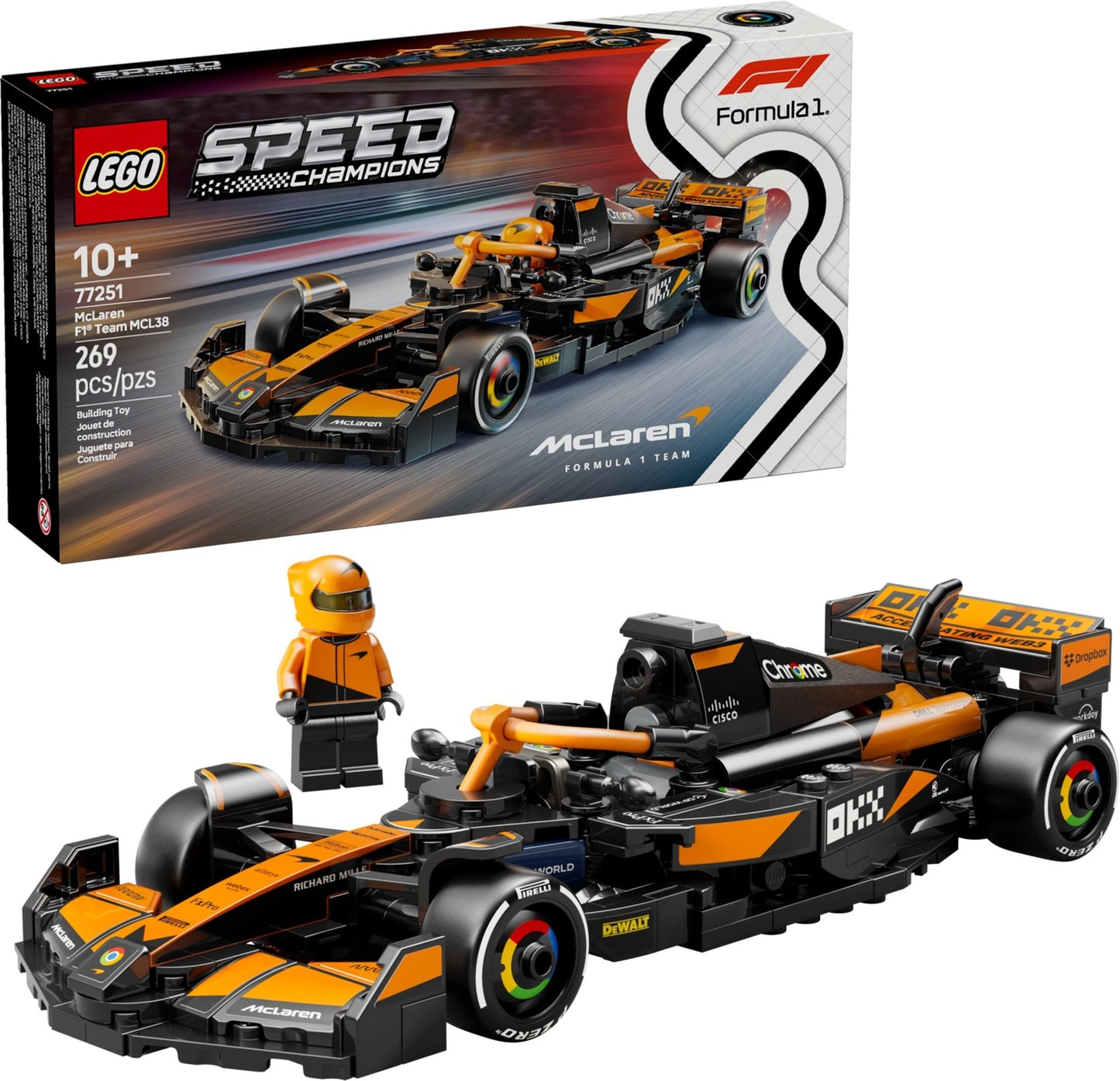 McLaren F1 Team MCL38 | Speed Champions | 77251