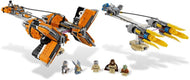 Anakin Skywalker and Sebulba's Podracers | Star Wars | 7962