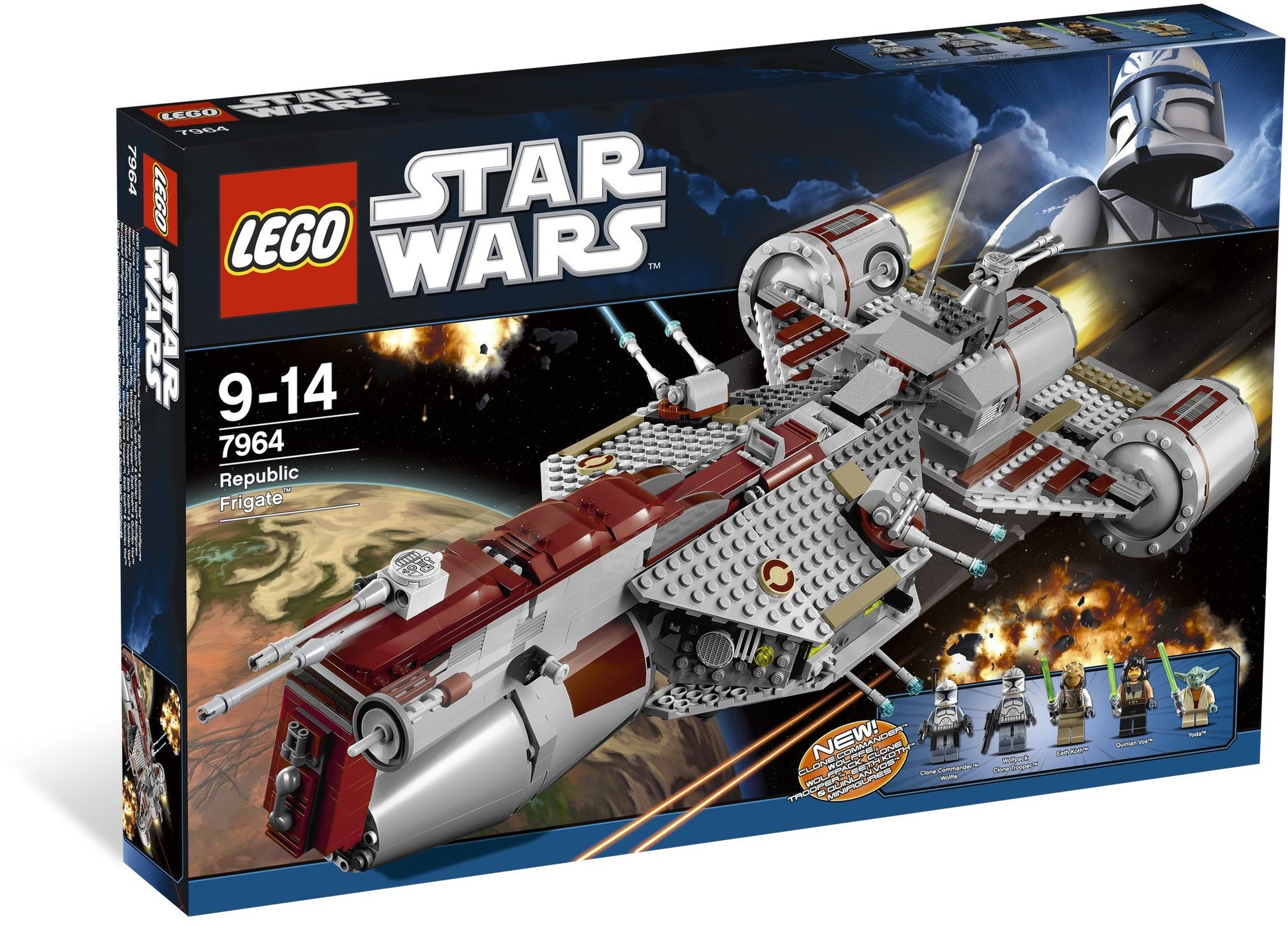 Frégate de la République | Star Wars | 7964