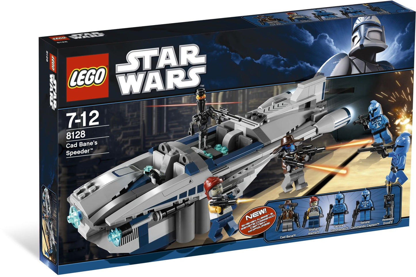 Le speeder de Cad Bane | Star Wars | 8128