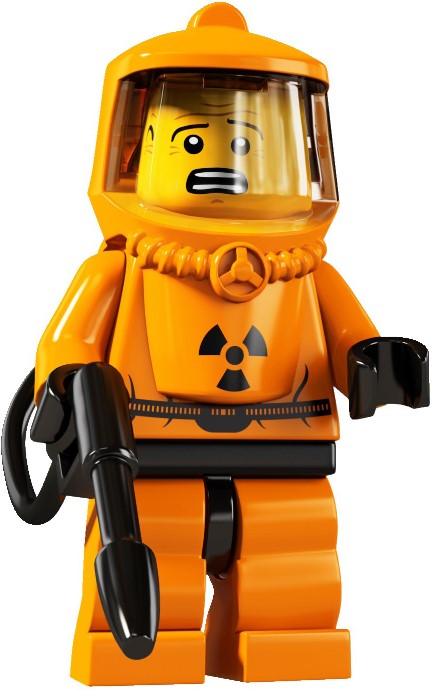 Hazmat Guy | Collectable Minifigures | 8804-13