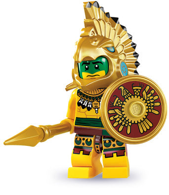 Aztec Warrior | Collectable Minifigures | 8831-2