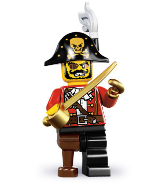 Pirate Captain | Collectable Minifigures | 8833-15
