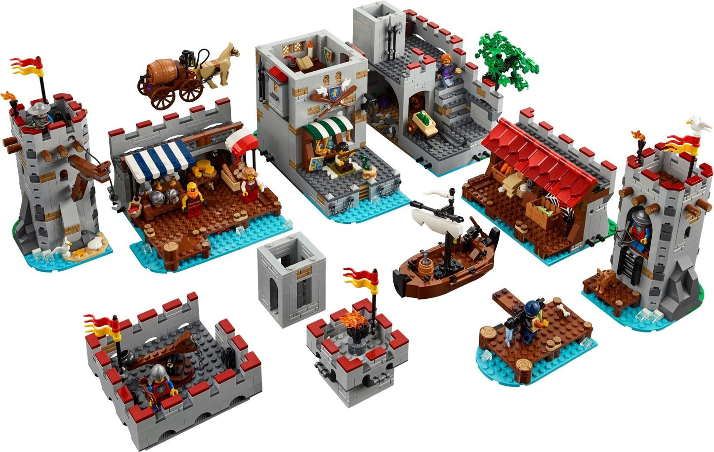 Medieval Seaside Market | Bricklink | 910047
