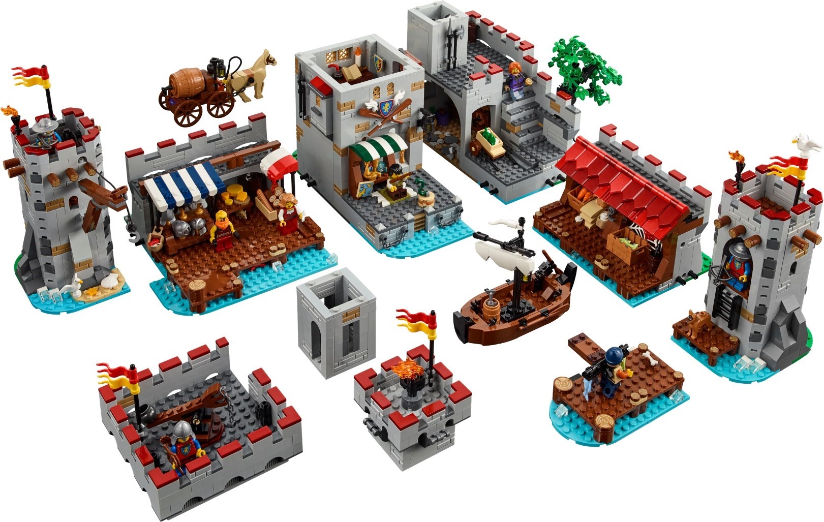 Medieval Seaside Market | Bricklink | 910047