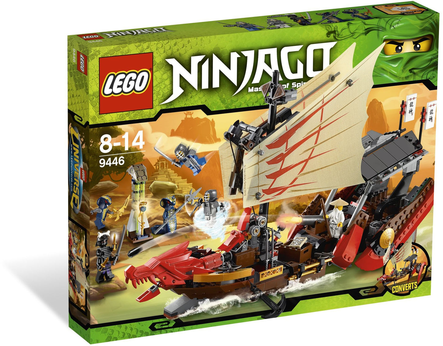 Le Trésor du Destin | Ninjago | 9446