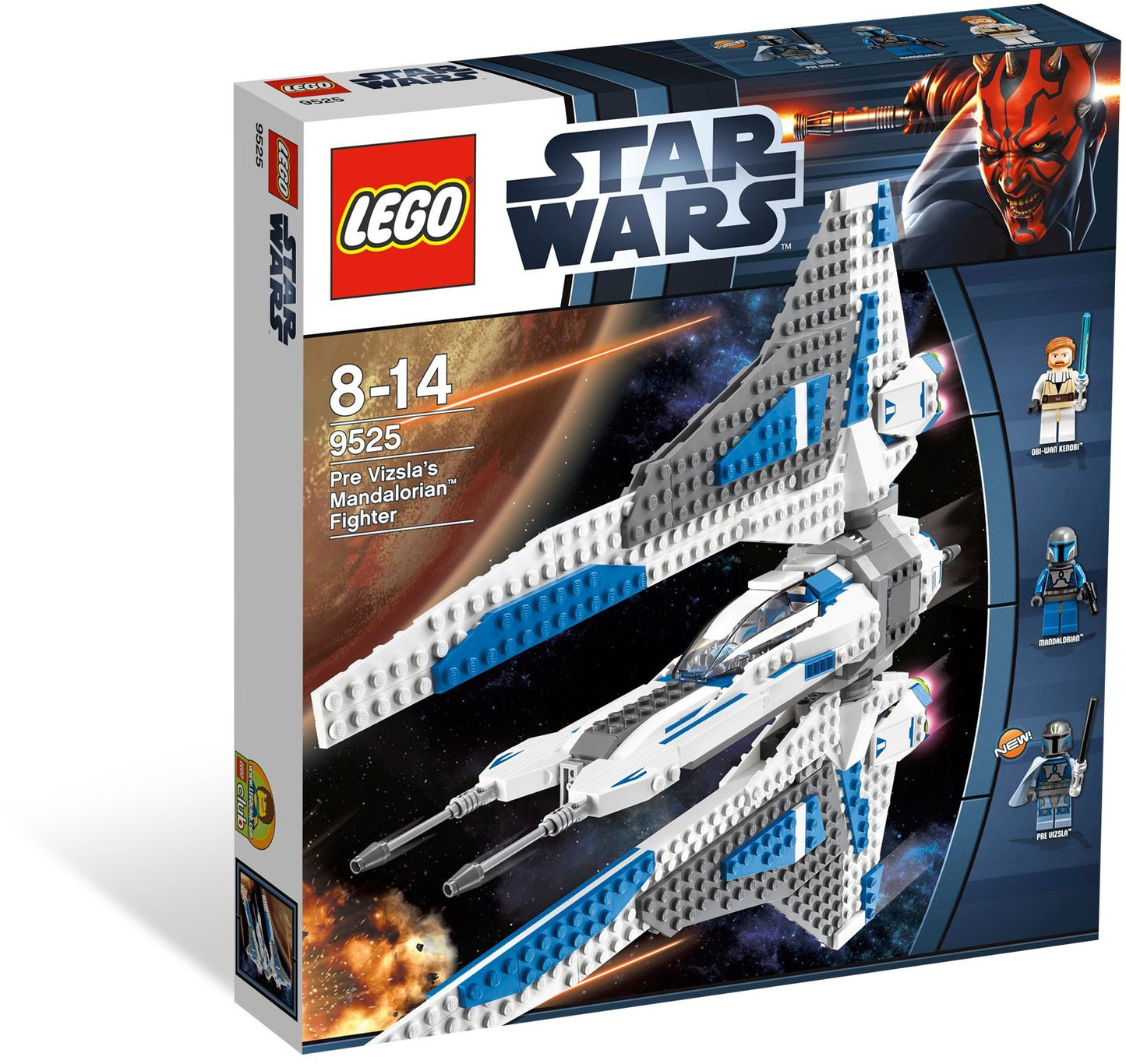Pre Vizsla's Mandalorian Fighter | Star Wars | 9525