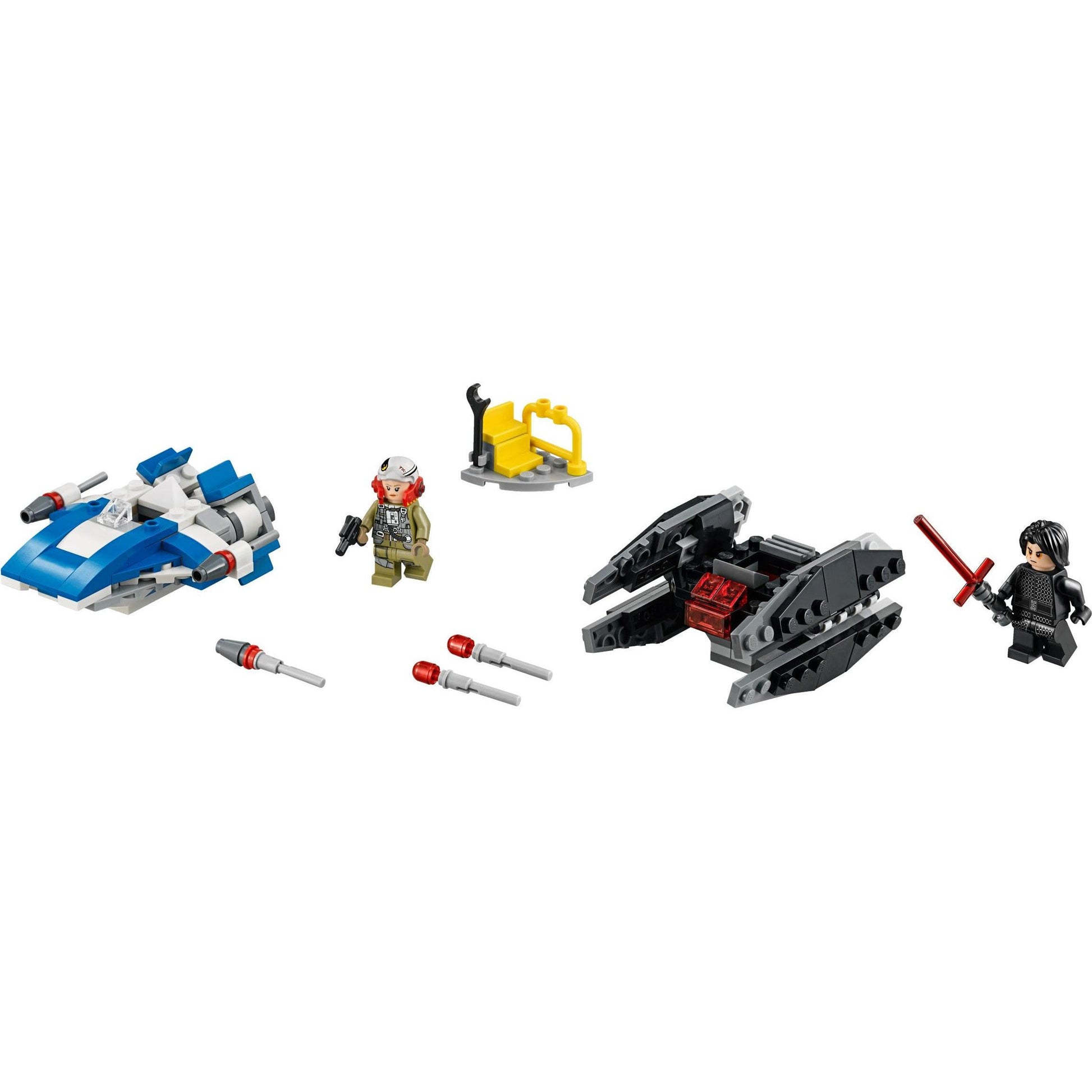 A-Wing vs. TIE Silencer Microfighters | Star Wars | 75196