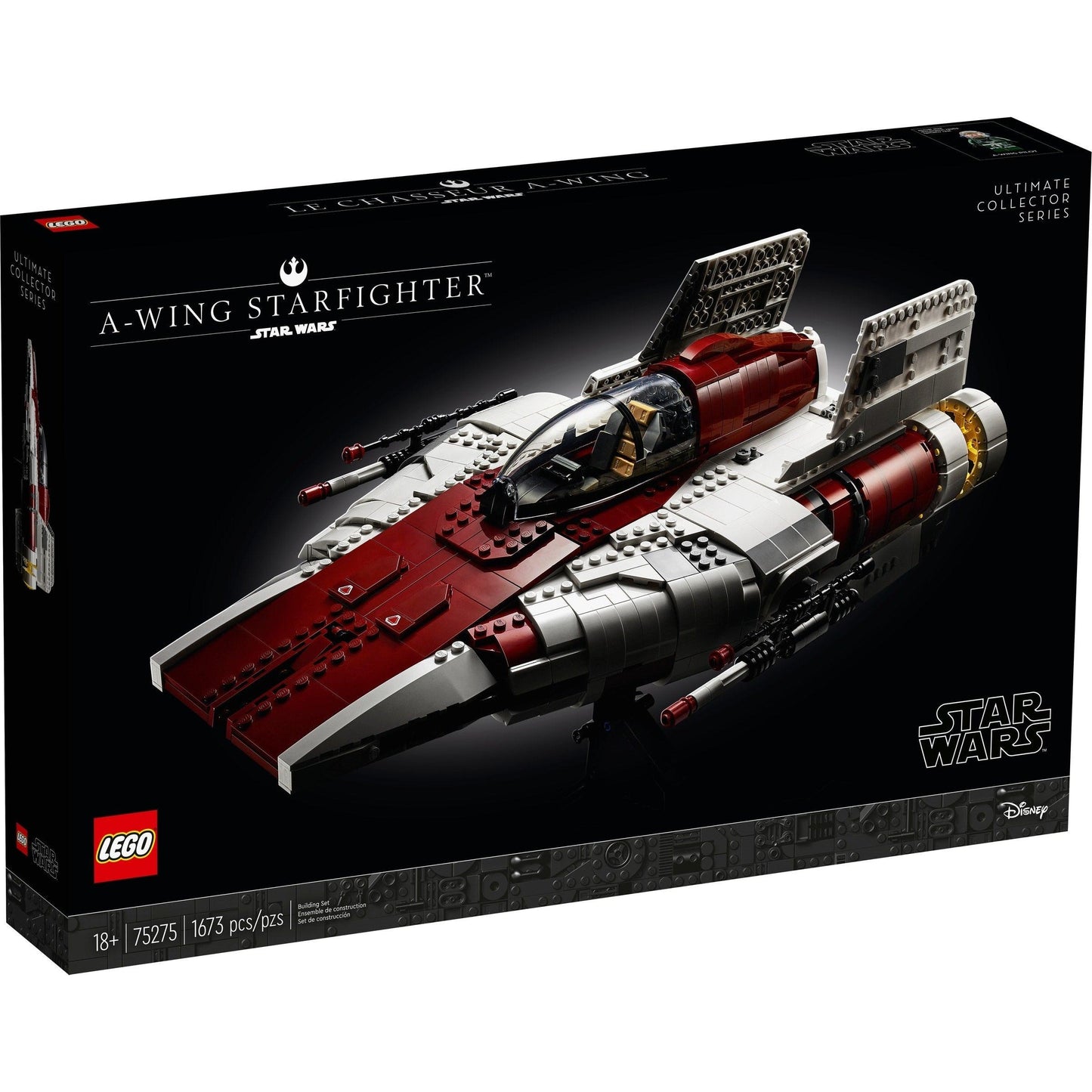 A-wing Starfighter | Star Wars | 75275