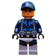 ACU Trooper - Male, Dark Blue Cap, Medium Nougat Head | jw001