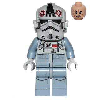 Pilote d'AT-AT - Logo impérial rouge foncé, grimace | sw0581