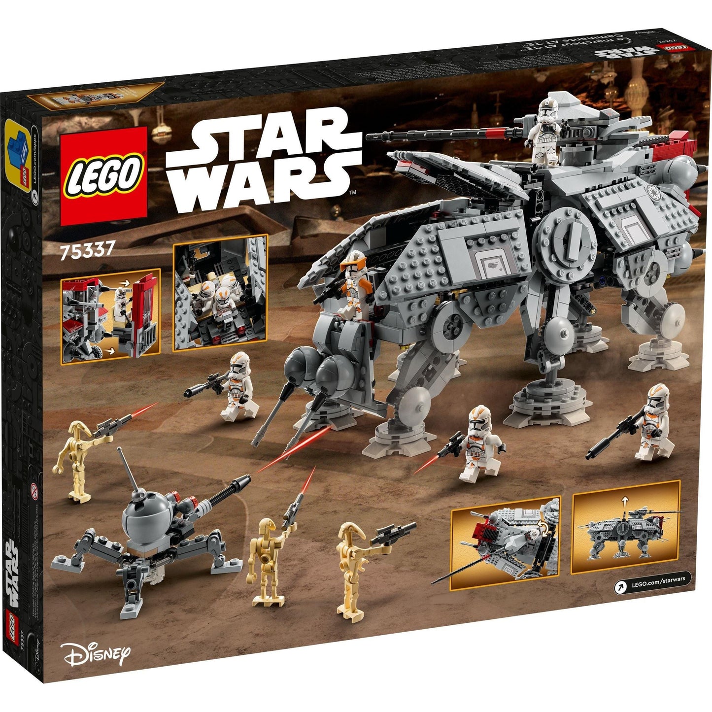 AT-TE Walker | Star Wars | 75337