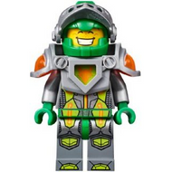 Aaron Fox - Visière et protection argent mat | nex025