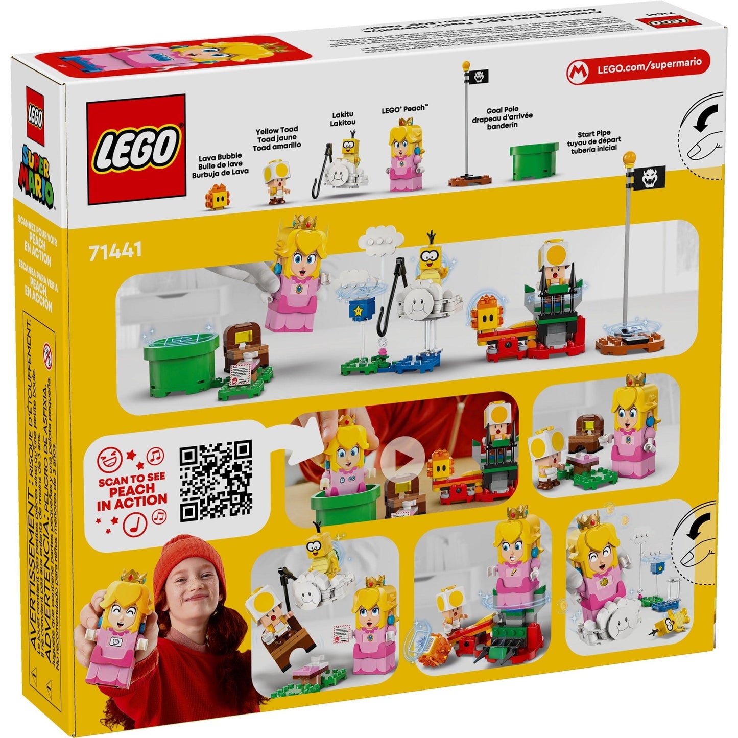 Adventures with Interactive LEGO Peach | Super Mario | 71441