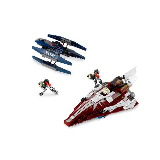 Le chasseur stellaire et le droïde vautour d'Ahsoka | Star Wars | 7751