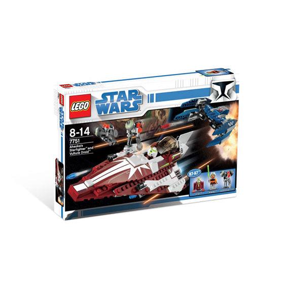 Ahsoka's Starfighter and Vulture Droid | Star Wars | 7751