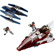 Ahsoka's Starfighter and Vulture Droid | Star Wars | 7751
