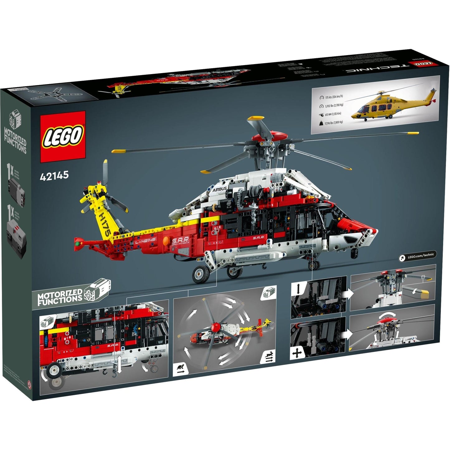 Airbus H175 Rescue Helicopter | Technic | 42145