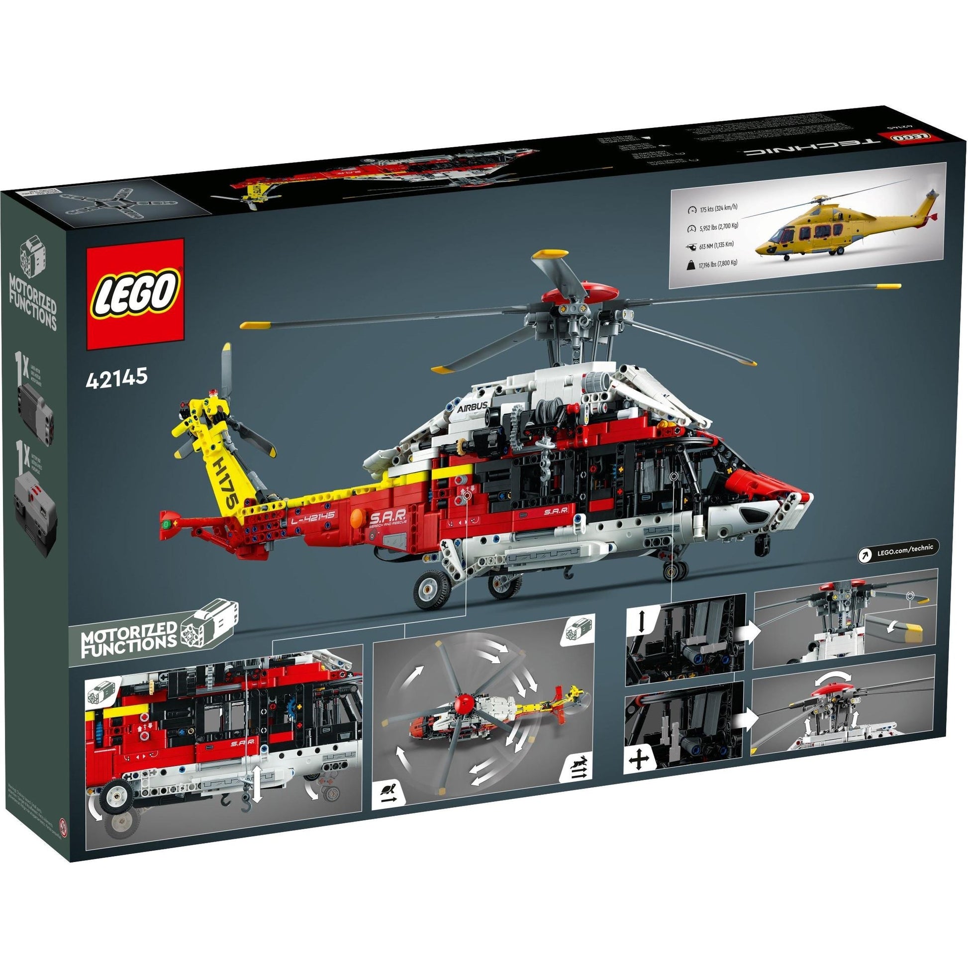 Airbus H175 Rescue Helicopter | Technic | 42145