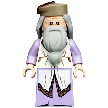 Albus Dumbledore - Lavender Robe, Dark Tan Hat | hp190
