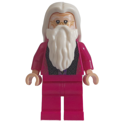 Albus Dumbledore - Magenta Robe, Plain Legs | hp350