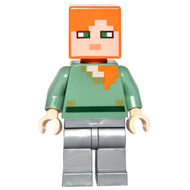 Alex - Flat Silver Legs | min026