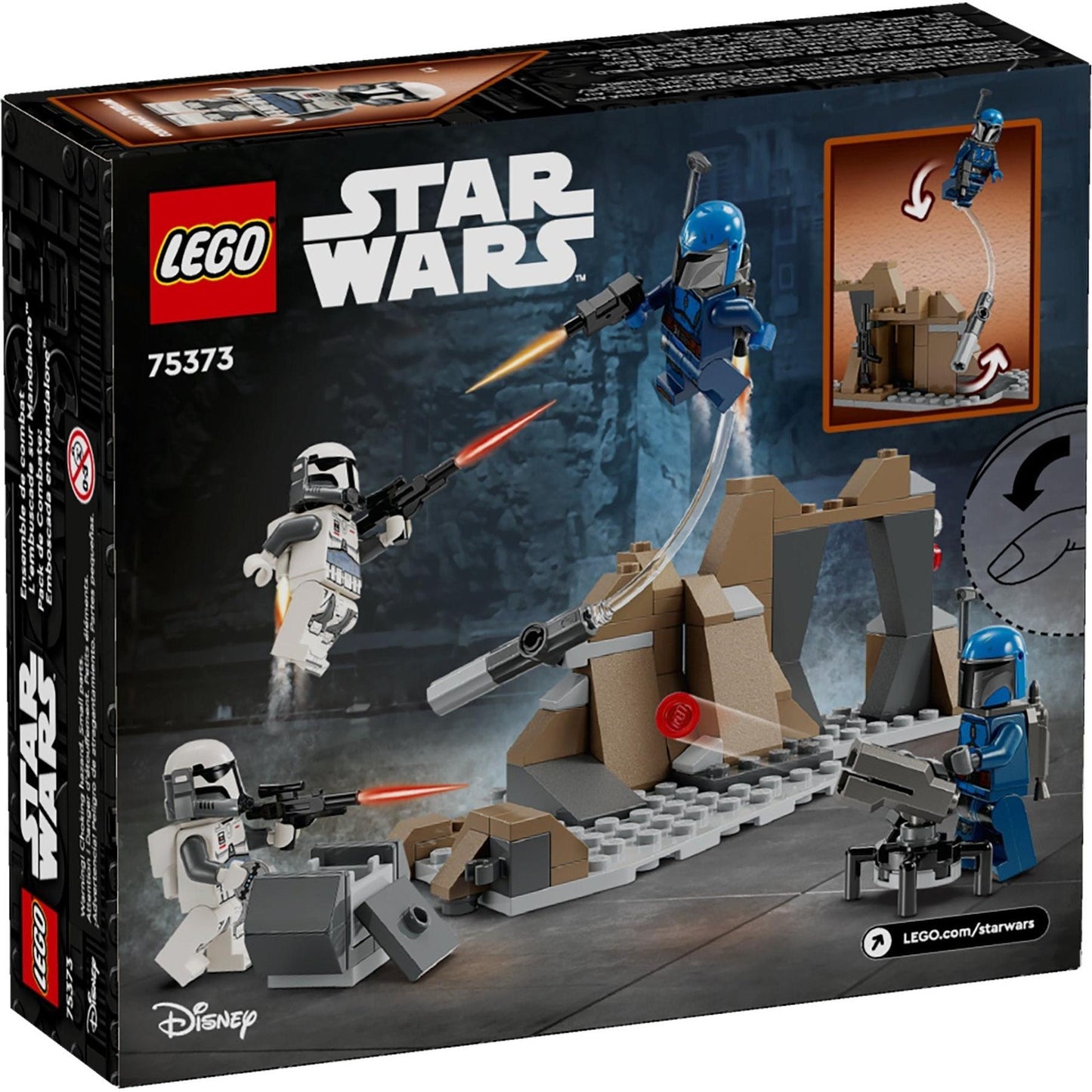 Ambush on Mandalore Battle Pack | Star Wars | 75373