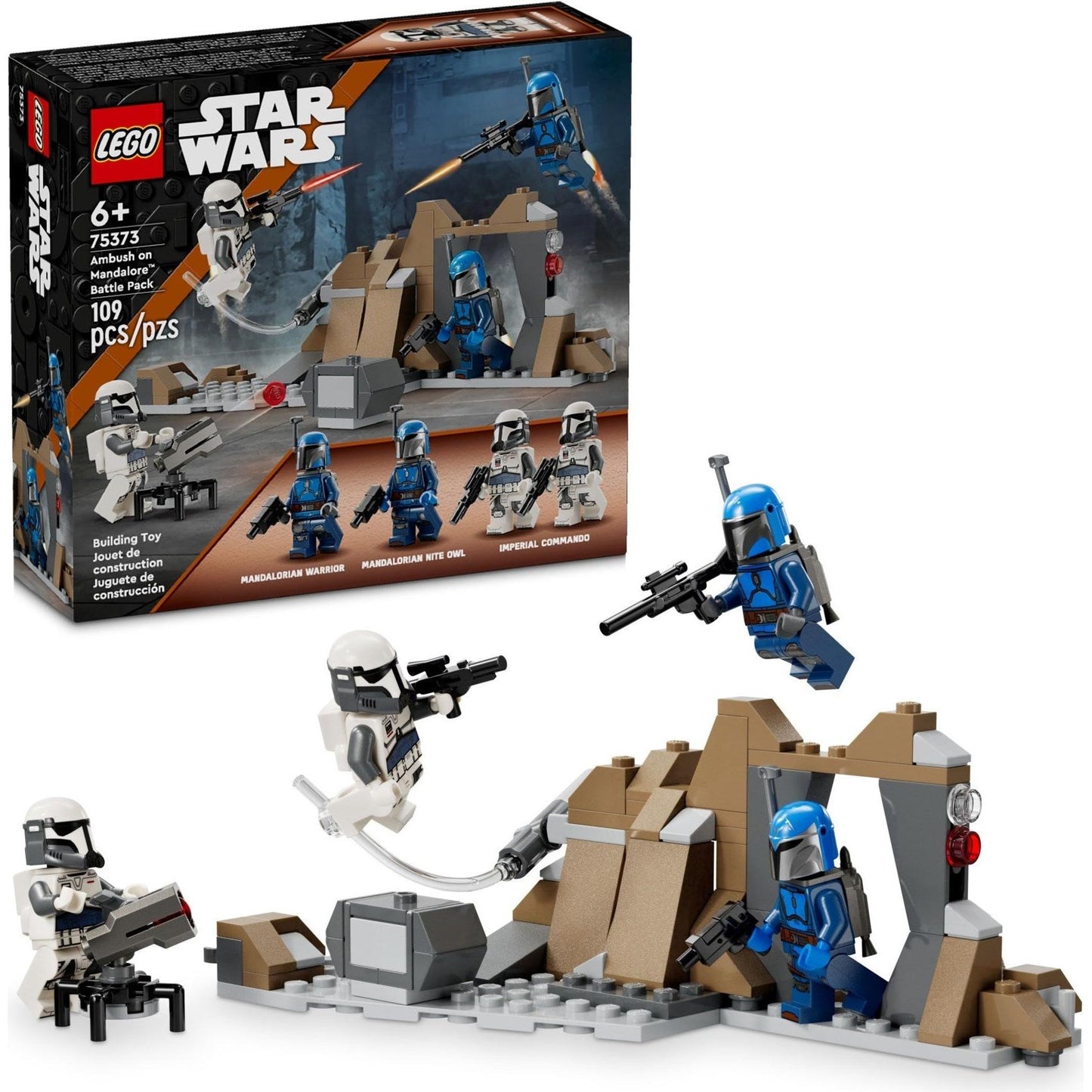Ambush on Mandalore Battle Pack | Star Wars | 75373