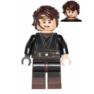 Anakin Skywalker (Jambes marron foncé, Casque audio) | sw0526