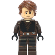 Anakin Skywalker - Dark Brown and Black Robe, Black Hands | sw1398