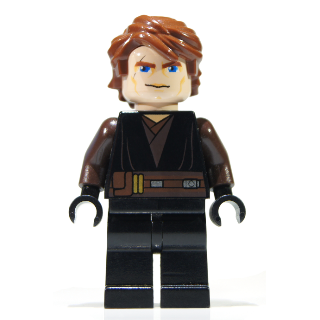 Anakin Skywalker - Grands yeux, bras brun foncé | sw0317