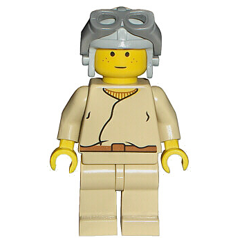 Anakin Skywalker (Light Gray Aviator Cap) | sw0008
