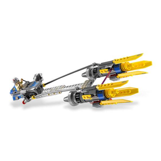 Anakin Skywalker and Sebulba's Podracers | Star Wars | 7962