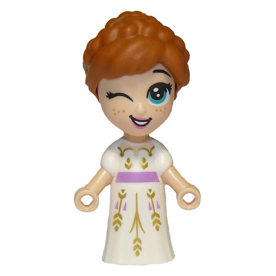 Anna - Micro Doll, White Dress | dp084