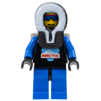 Arctic - Noir, Capuche noire, Sac à dos | arc002