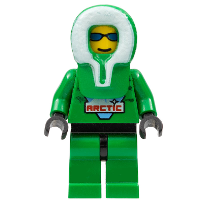 Arctic - Green, Green Hood | arc008
