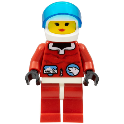 Arctic - Red, White Helmet | arc001