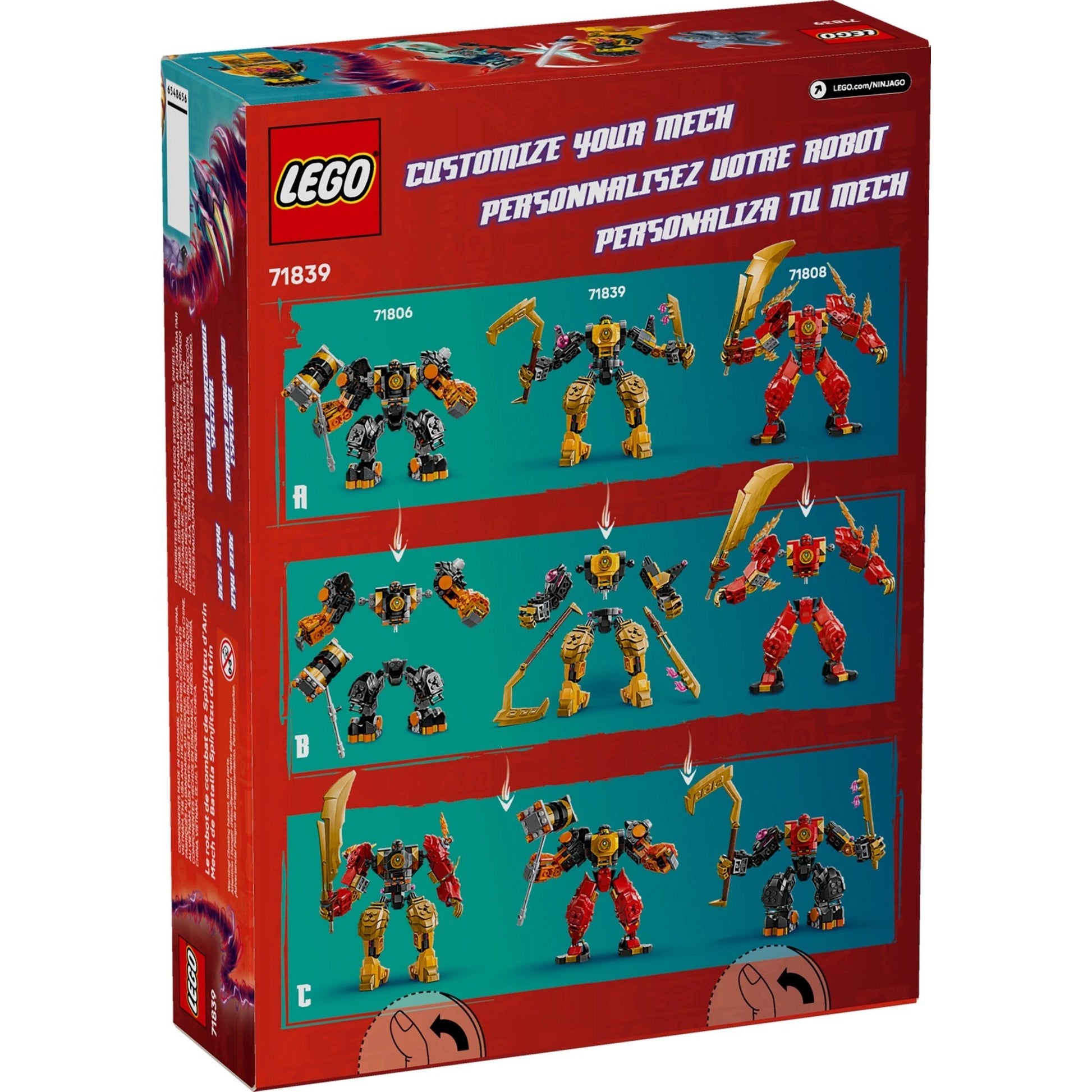 Arin's Spinjitzu Battle Mech | Ninjago | 71839