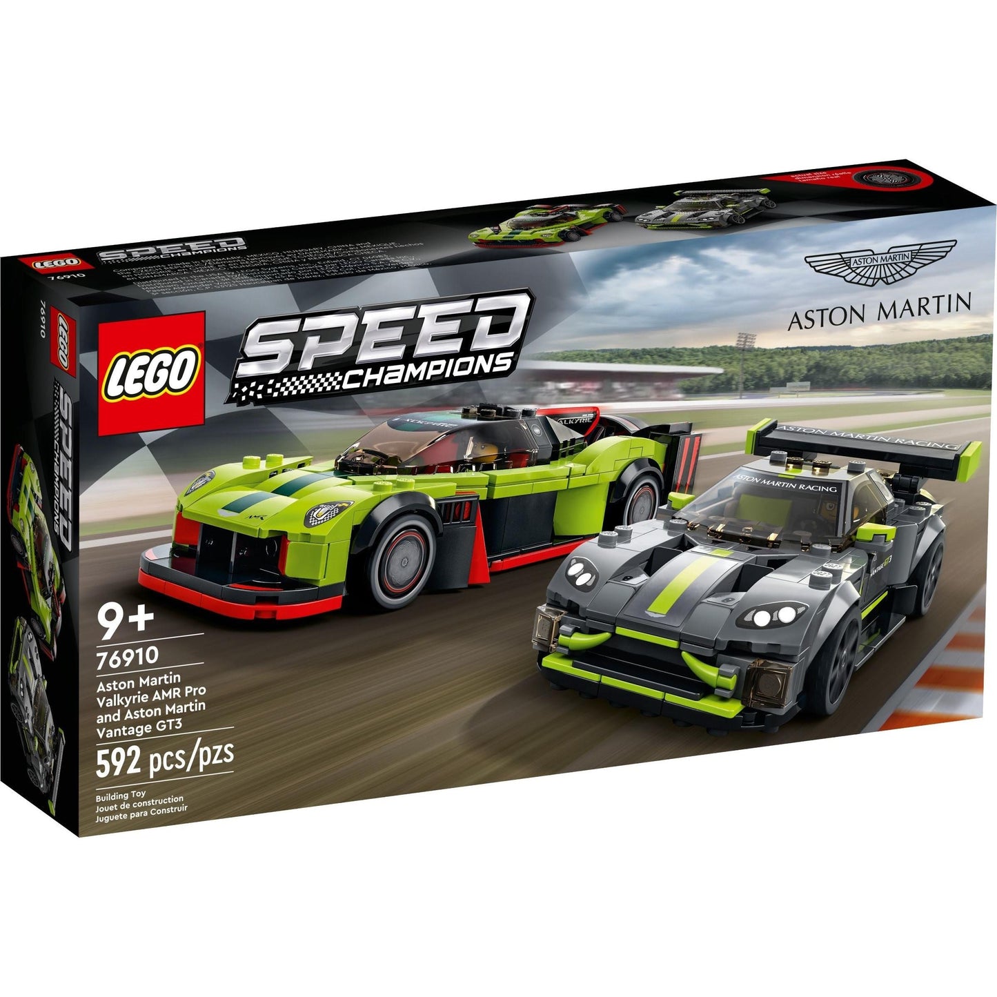 Aston Martin Valkyrie AMR Pro and Aston Martin Vantage GT3 | Speed Champions | 76910