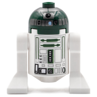 Astromech Droid, R4-P44 - 2 Black Rectangles on Front | sw0267
