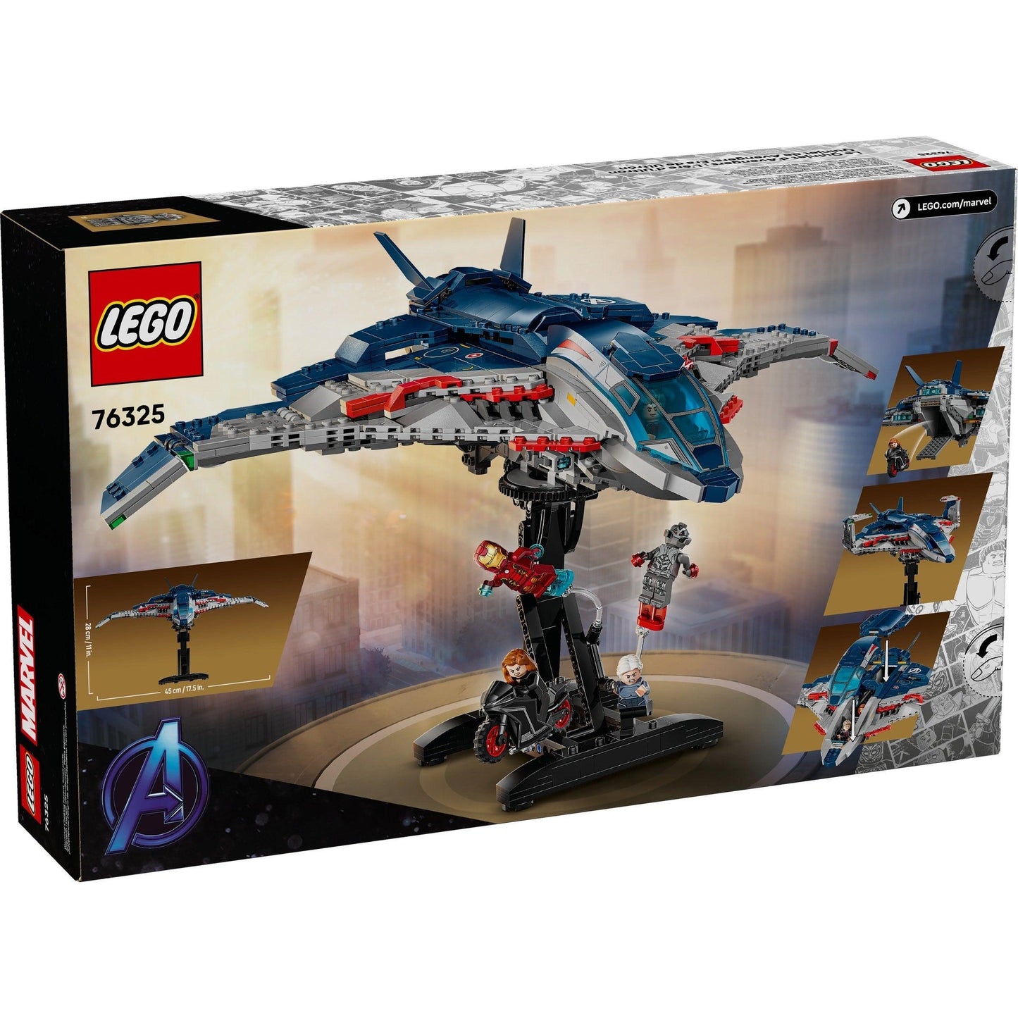 Avengers: Age of Ultron Quinjet | Marvel Super Heroes | 76325