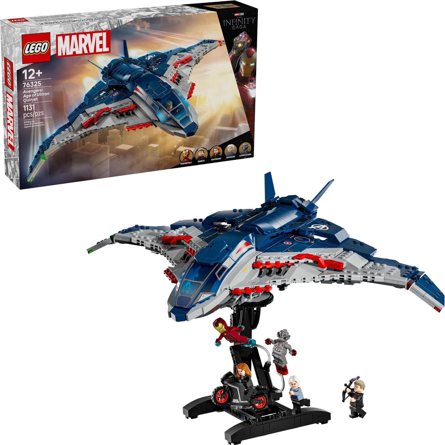 Avengers: Age of Ultron Quinjet | Marvel Super Heroes | 76325