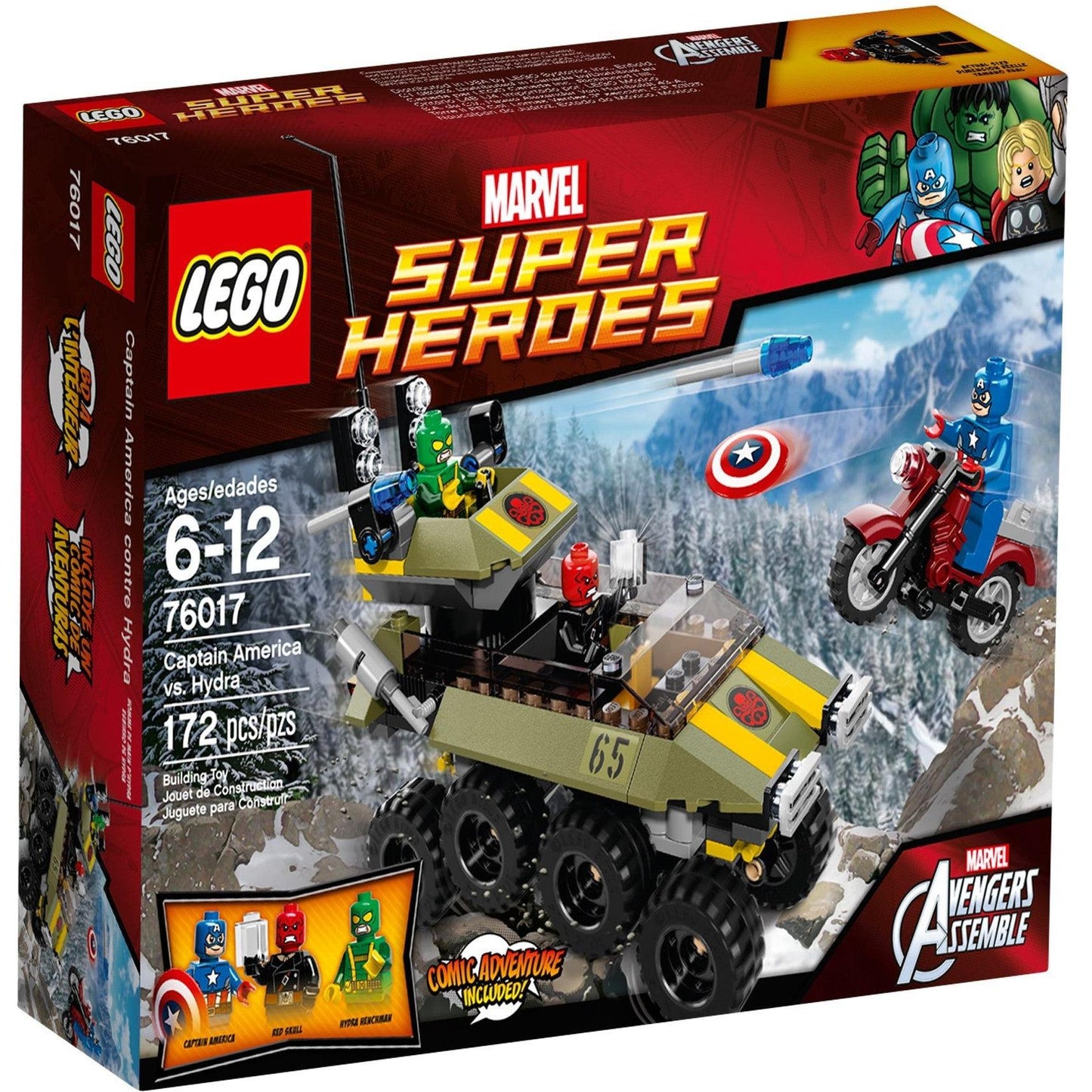 Avengers: Captain America vs. Hydra | Marvel Super Heroes | 76017